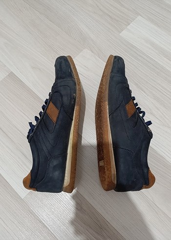 Lacivert Süet Erkek Spor Ayakkabı - Görsel 4