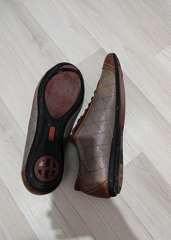 Kahverengi Deri Erkek Günlük Ayakkabı - Görsel 5