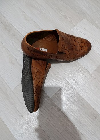 Klasik Kahverengi Deri Erkek Ayakkabısı - Görsel 5