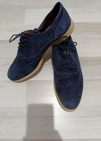 Lacivert Süet Erkek Klasik Ayakkabı - Görsel 3