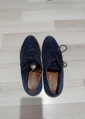 Lacivert Süet Erkek Klasik Ayakkabı - Görsel 2