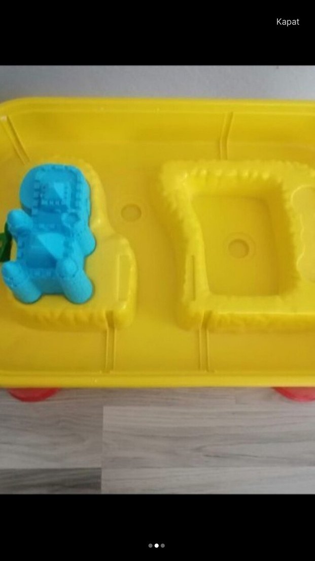 Renkli Plastik Kum ve Su Masası - Görsel 2
