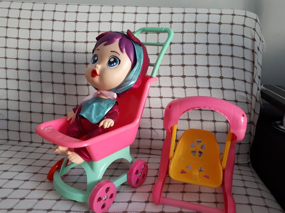 Renkli Bebek ve Oyuncak Sandalye Seti - Görsel 2