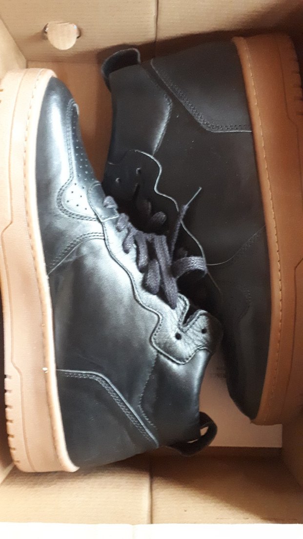 Siyah Unisex Sokak Stili Sneakers - Görsel 5