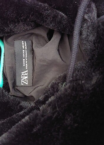 xl Beden Pelüş kapşonlu sweat sıfır zara marka