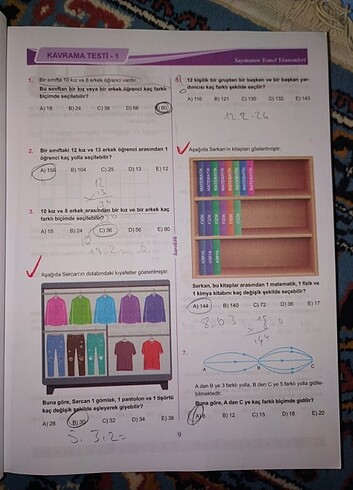  Beden Matematik test kitabı 