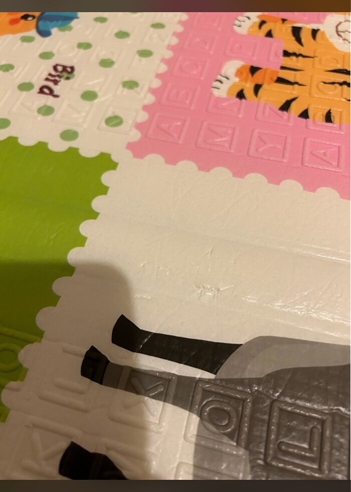 Çift taraflı katlanabilir oyun matı 180x200 - Görsel 5