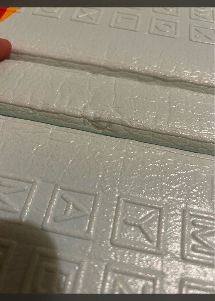 Çift taraflı katlanabilir oyun matı 180x200 - Görsel 4