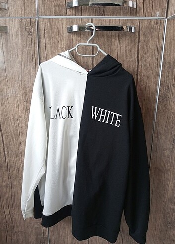 Çift renk sweatshirt 