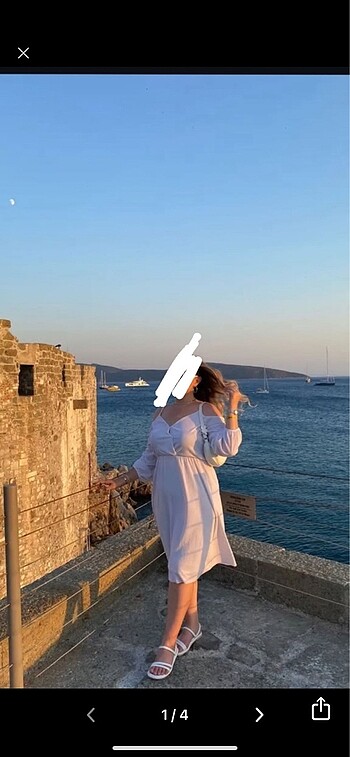 Beyaz elbise