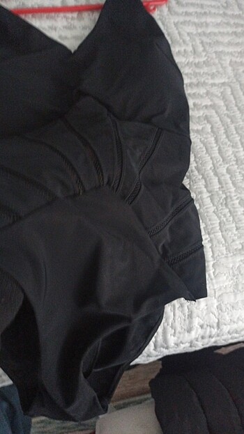 Penti toparlayıcı karın bölgesi  ince delikli şık mayo - Görsel 6