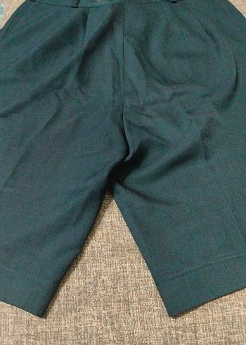 40 Beden Kadın Keten Mini Kumaş Pantolon