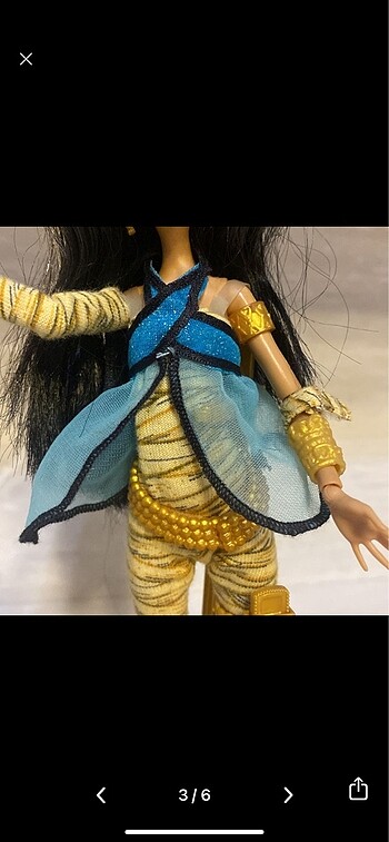 Beden monster high cleo