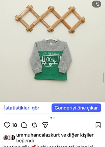 Uzun Kollu Kırmızı Gri Baskılı Erkek Sweatshirt - Görsel 6