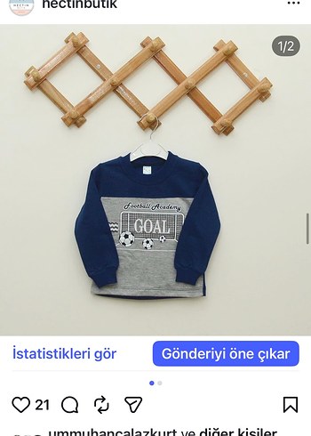 Uzun Kollu Kırmızı Gri Baskılı Erkek Sweatshirt - Görsel 9