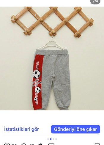 Gri Baskılı Erkek Çocuk  pantolon - Görsel 6