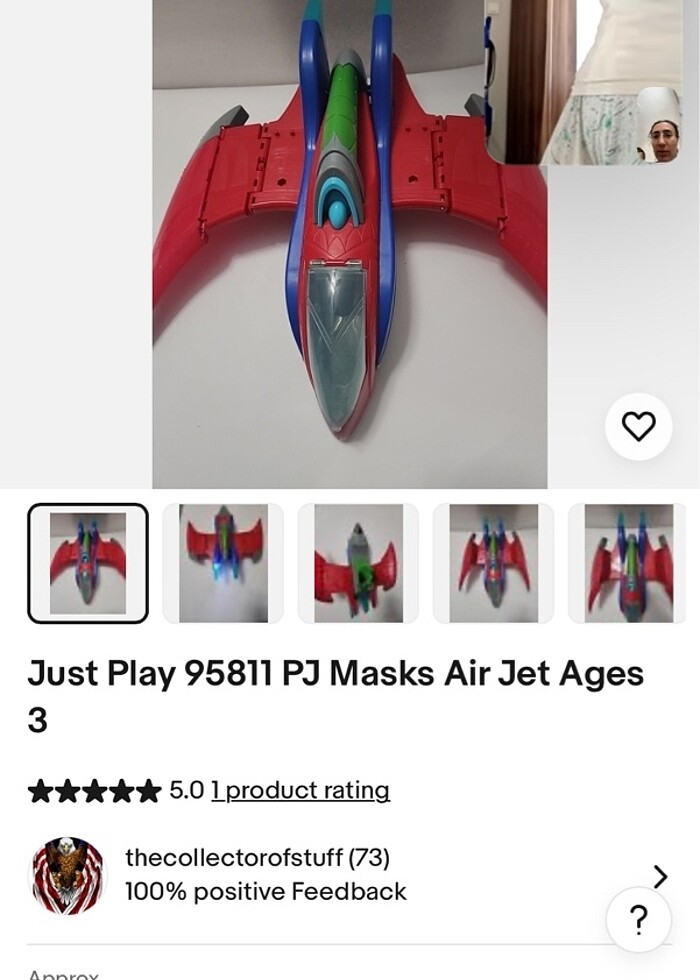 Orjinal pijamaske jet just play marka - Görsel 4