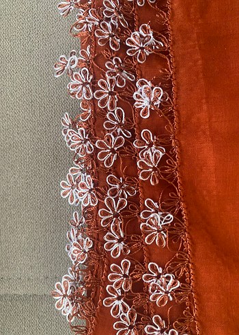 İğne oyası tek renk yazma - Görsel 2