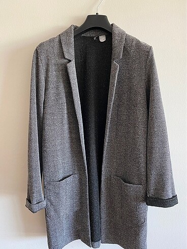 H&M MARKA,BASİC, ASTARSIZ AMA İÇİ BİYELİ BLAZER