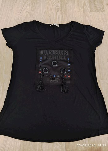 American Vintage Siyah Vintage Y2k Bluz