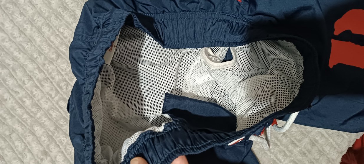 Koyu Mavi Erkek Mini Plaj Şortu - Görsel 3