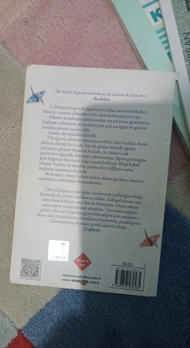 Sadako ve Kağıttan Bin Turna Kuşu - Eleanor Coerr - Görsel 2