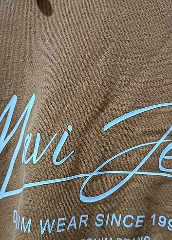 m Beden altın Renk Orjinal kapşonlu sweatshirt 