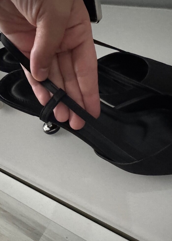 Elle topuklu ayakkabi - Görsel 4