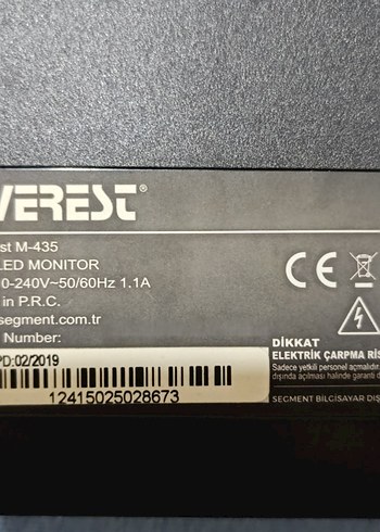 Everest m-435 monitör kasası - Görsel 3