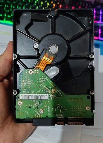 WD 500GB sata 3.5 inç harddisk (kafa atıyor)