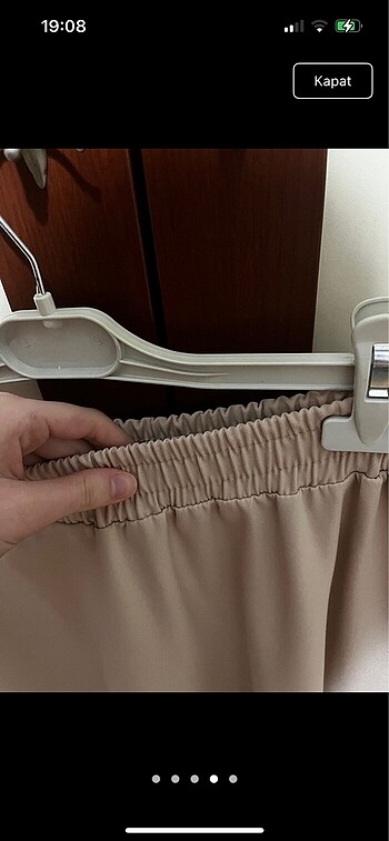 38 Beden ten rengi Renk Etekli takım