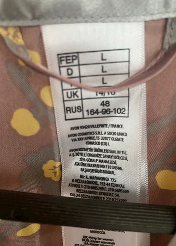 Avon Bohem Tarz Uzun Gri Kadın Sabahlık - Görsel 2