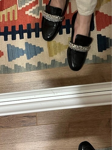 Shoes & More Kadın Siyah Babet