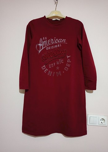 Bordo Kadın Midi Tunik - Görsel 3