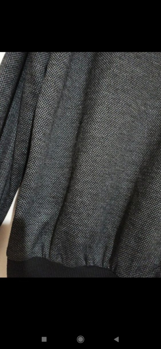 Gri Erkek Uzun Kollu Kazak - Görsel 3