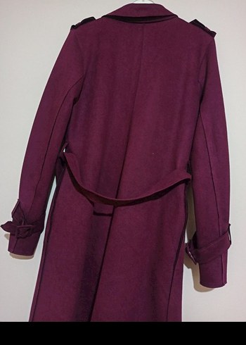 Süet Kadın Uzun Trençkot @trençkot - Görsel 5