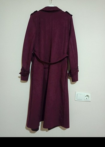 Süet Kadın Uzun Trençkot @trençkot - Görsel 3