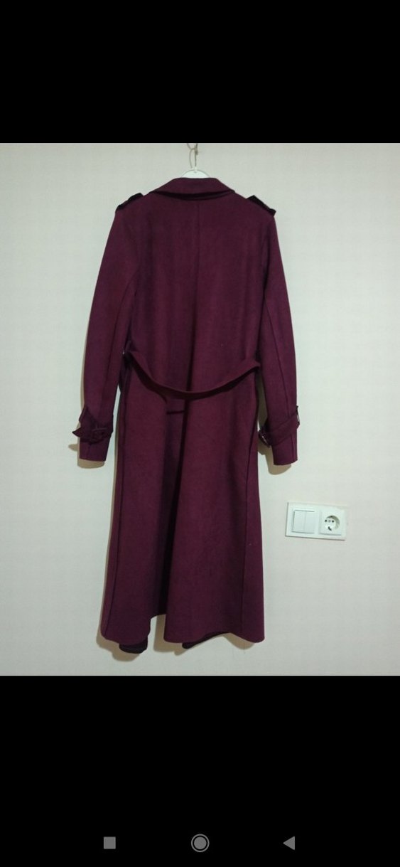 Süet Kadın Uzun Trençkot @trençkot - Görsel 3