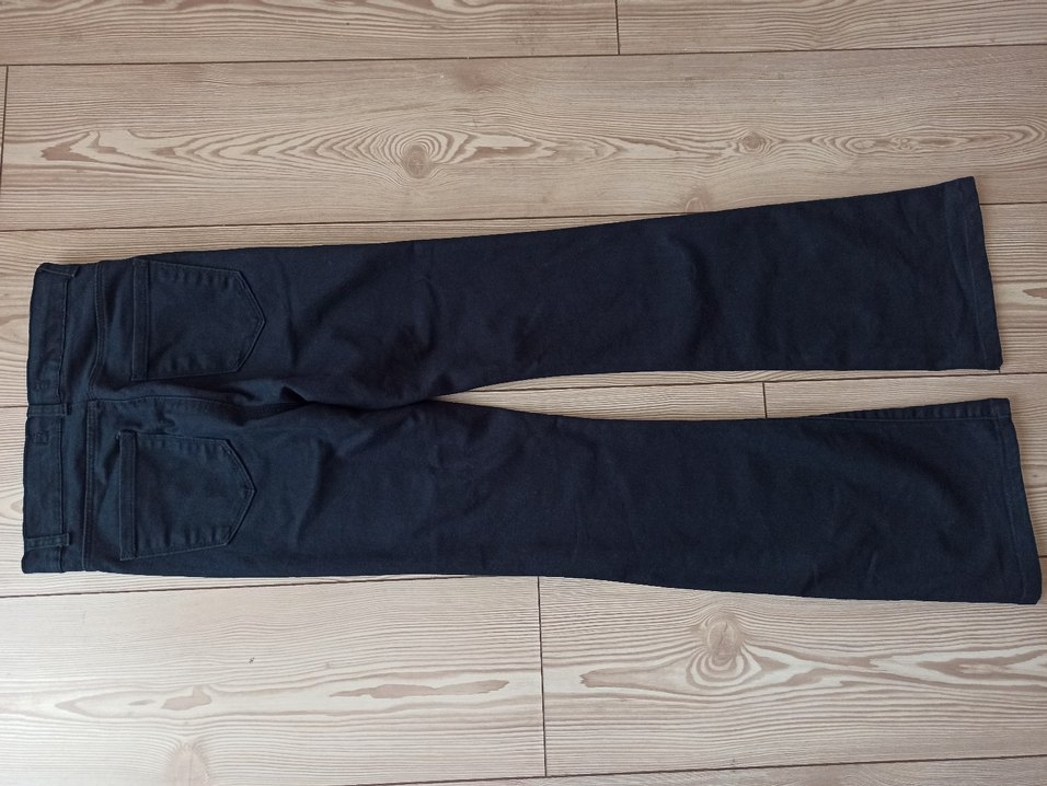 Lacivert Kadın keten  Pantolon@ispantol paça pantolon @ - Görsel 5