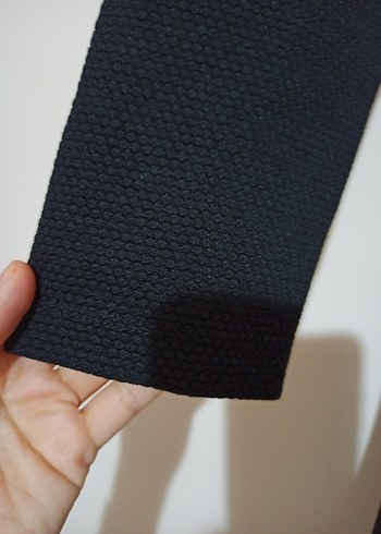 Siyah Uzun Kollu Kadın Elbise @uzun tunik@yırtmaclı tunik - Görsel 5