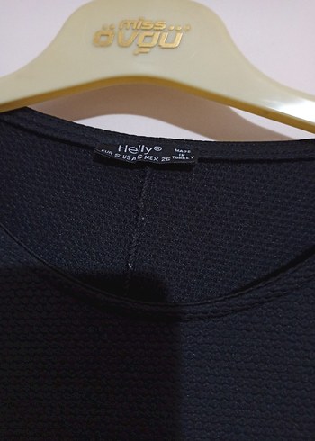 Siyah Uzun Kollu Kadın Elbise @uzun tunik@yırtmaclı tunik - Görsel 4