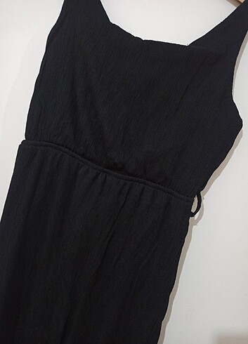 m Beden siyah Renk Askılı elbise @elbise@kısa elbise