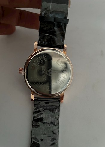 Rolex Siyah Klasik Rolex Erkek Saat