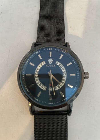 Rolex Siyah Klasik Erkek Kol Saati