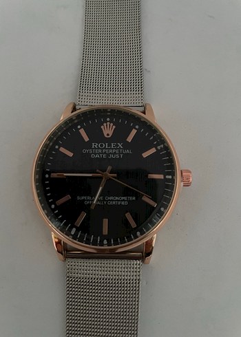 Rolex Klasik Siyah Erkek Kol Saati