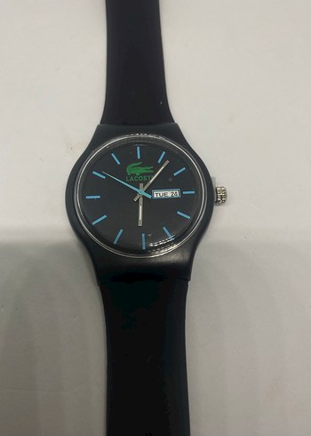  Beden Lacoste Siyah Minimalist Bayan Kol Saati