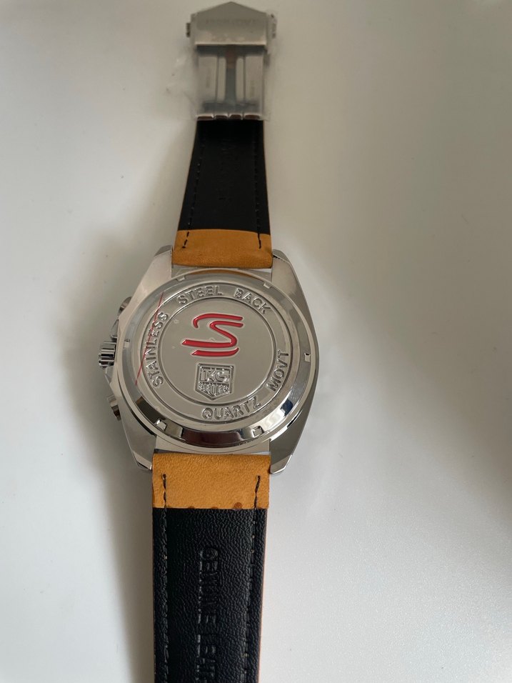 TAGHUER Bej Klasik Erkek Kol Saati - Görsel 3