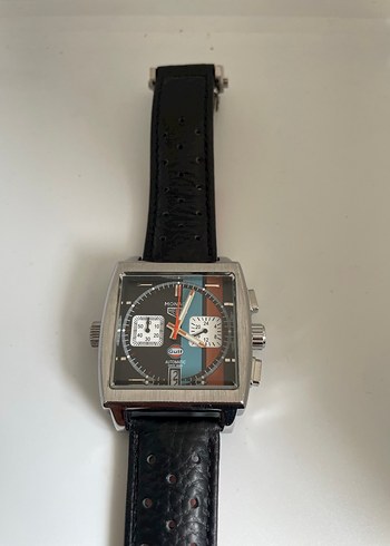 TAGHUER monaco Vintage Çok Renkli Erkek Kol Saati - Görsel 2