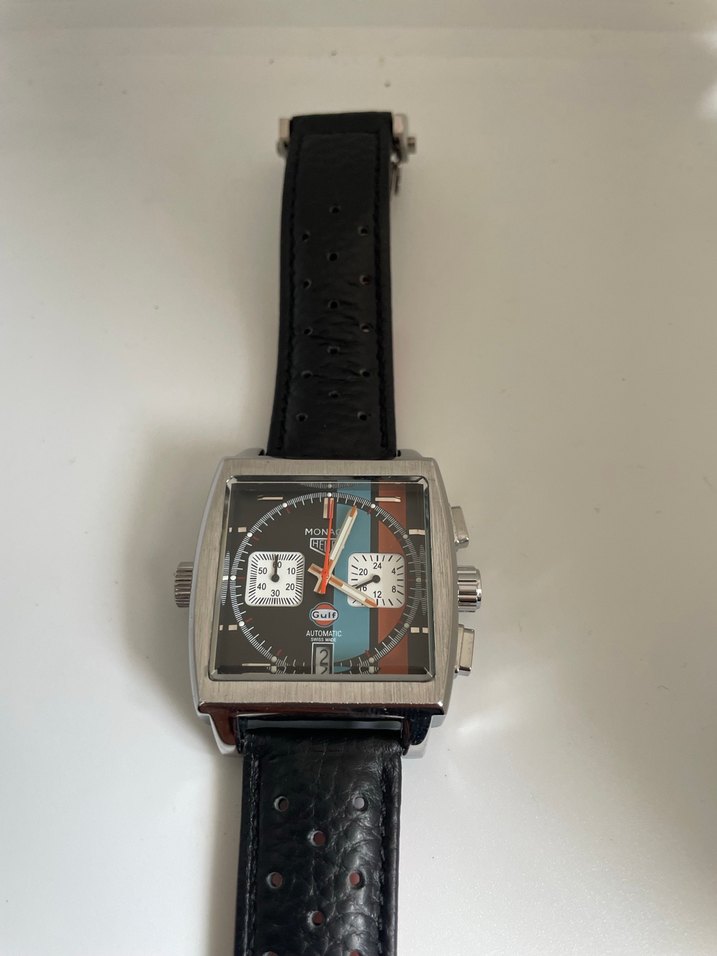 TAGHUER monaco Vintage Çok Renkli Erkek Kol Saati - Görsel 2