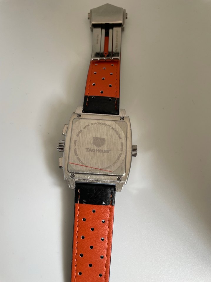 TAGHUER monaco Vintage Çok Renkli Erkek Kol Saati - Görsel 5